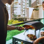 Cocinar en el balcón