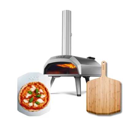 Combo Mundial Horno Ooni Karu 12″ + Pala Cláisca Ooni 12″ + Pala de Bamboo 12"