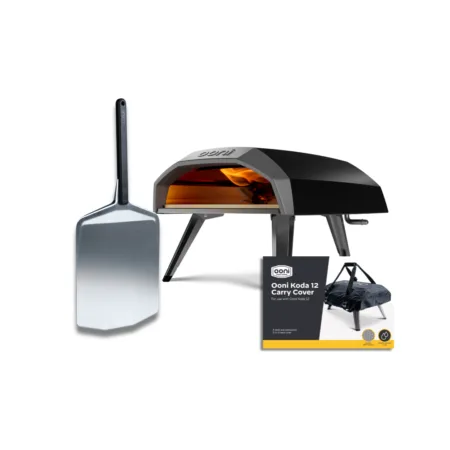 Combo Mundial Horno Ooni Koda 12" + Pala Ooni 12" + Forro de Transporte.