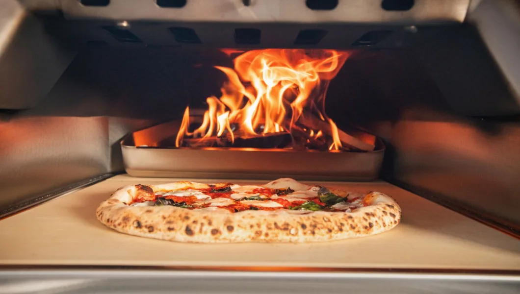 Pizza a la piedra
