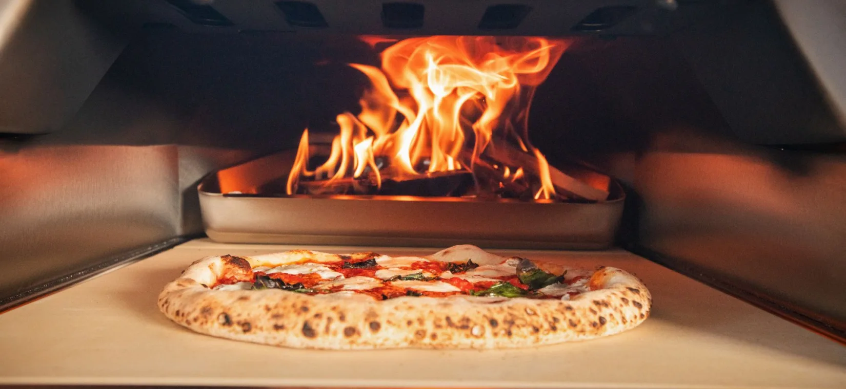 Pizza a la piedra